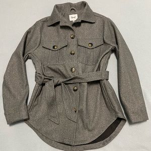 Grey Shacket